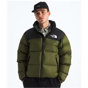 The North Face Men’s 1996 Retro Nuptse Jacket Woodland Green and Black Medium